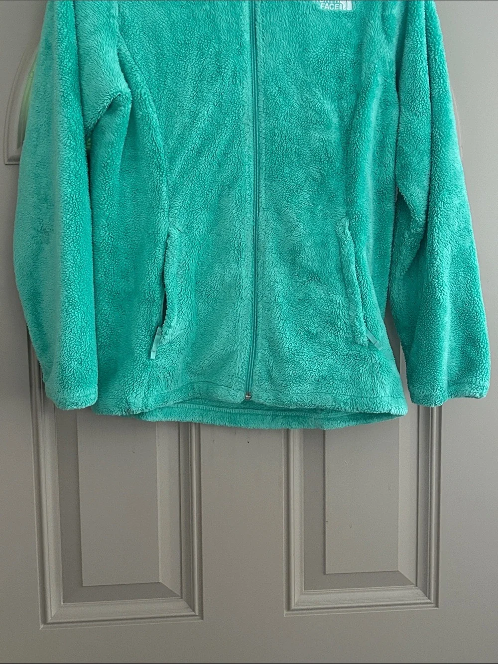 The North Face Girls' Fuzzy Full‑Zip Jacket